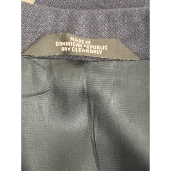 Haggar Clothing Co. Men Navy Sport Blazer Size 42L - Picture 9 of 13